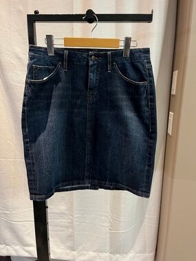 Jag Jeans Dark Indigo Denim Mini Skirt